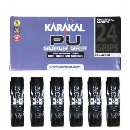 SchlägergriffBand 24erPack PU Damen und Herren Schwarz
