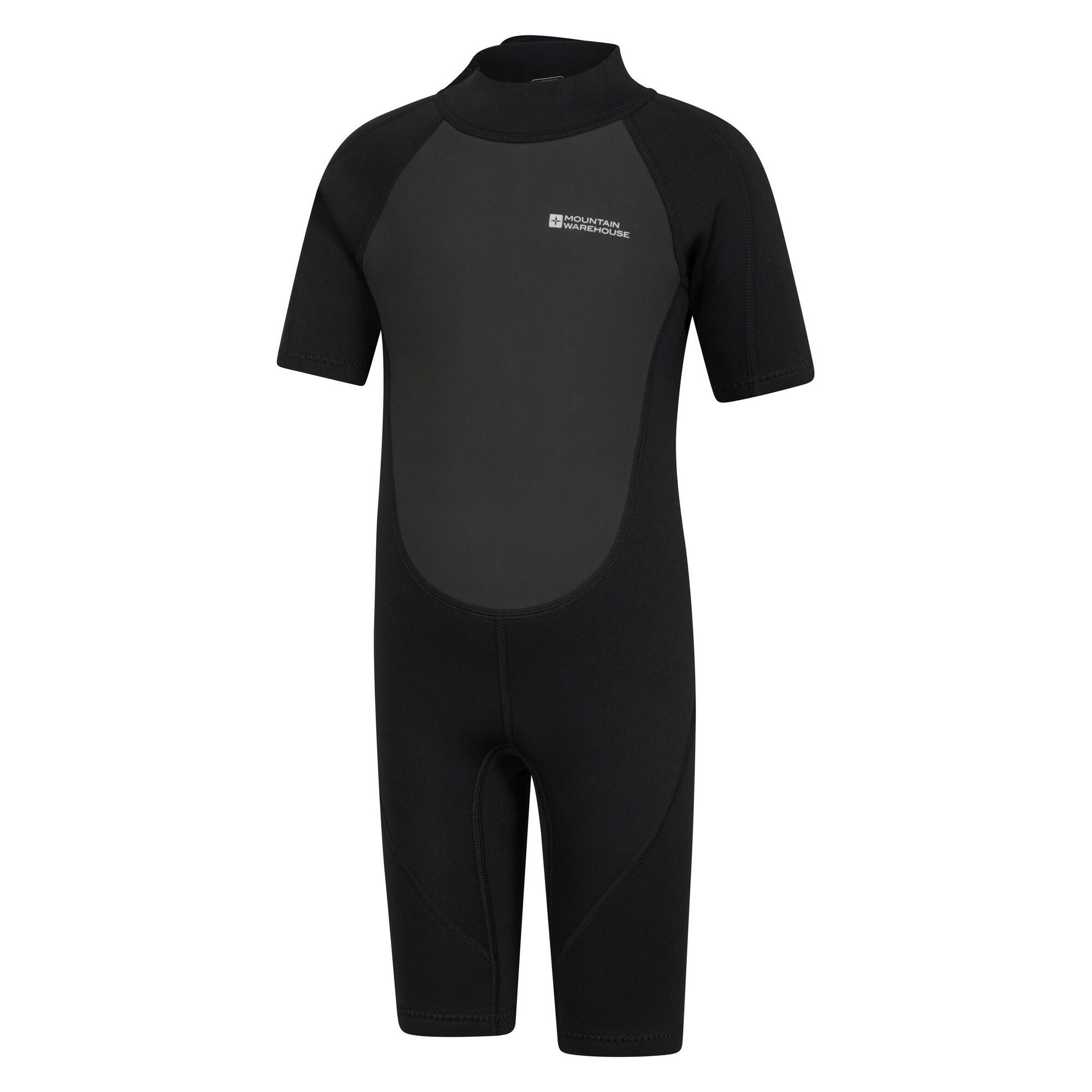 Neoprenanzug für Kinder Schwarz 3/4