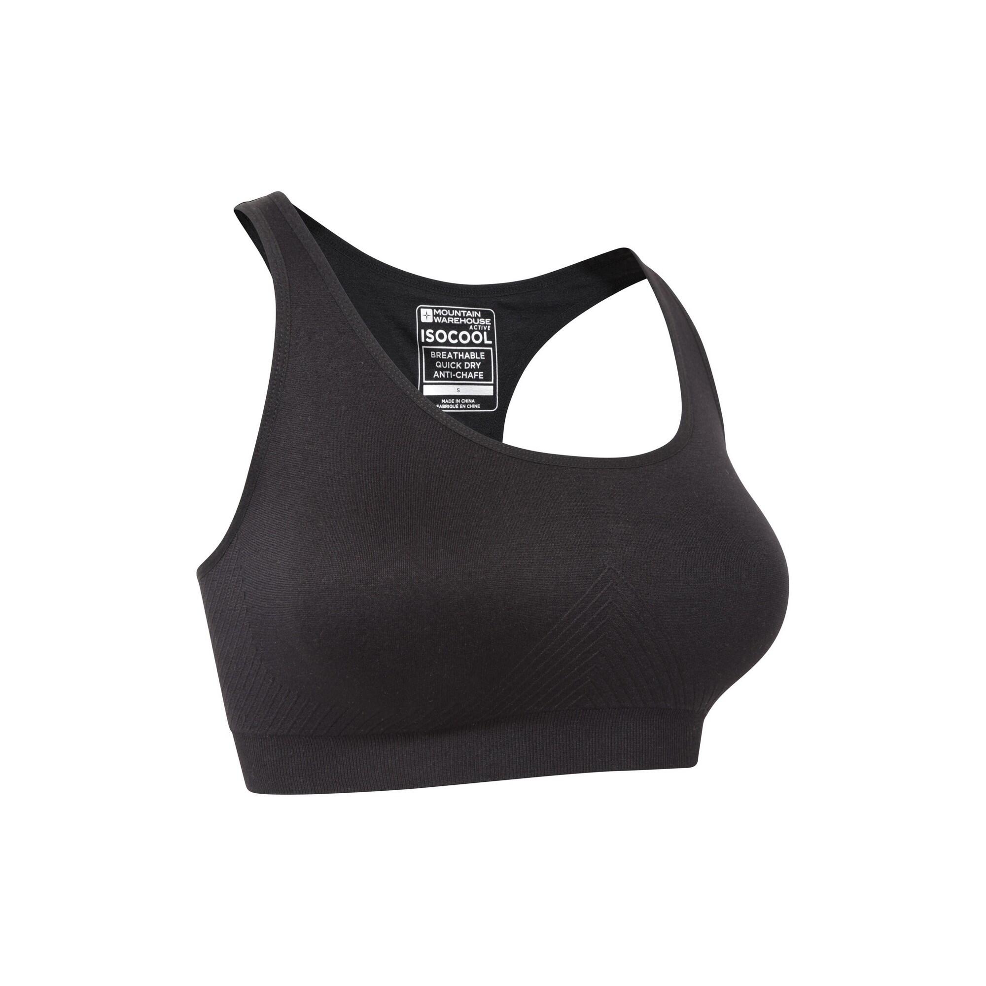 Brassière De Sport Femme (Noir) 4/4