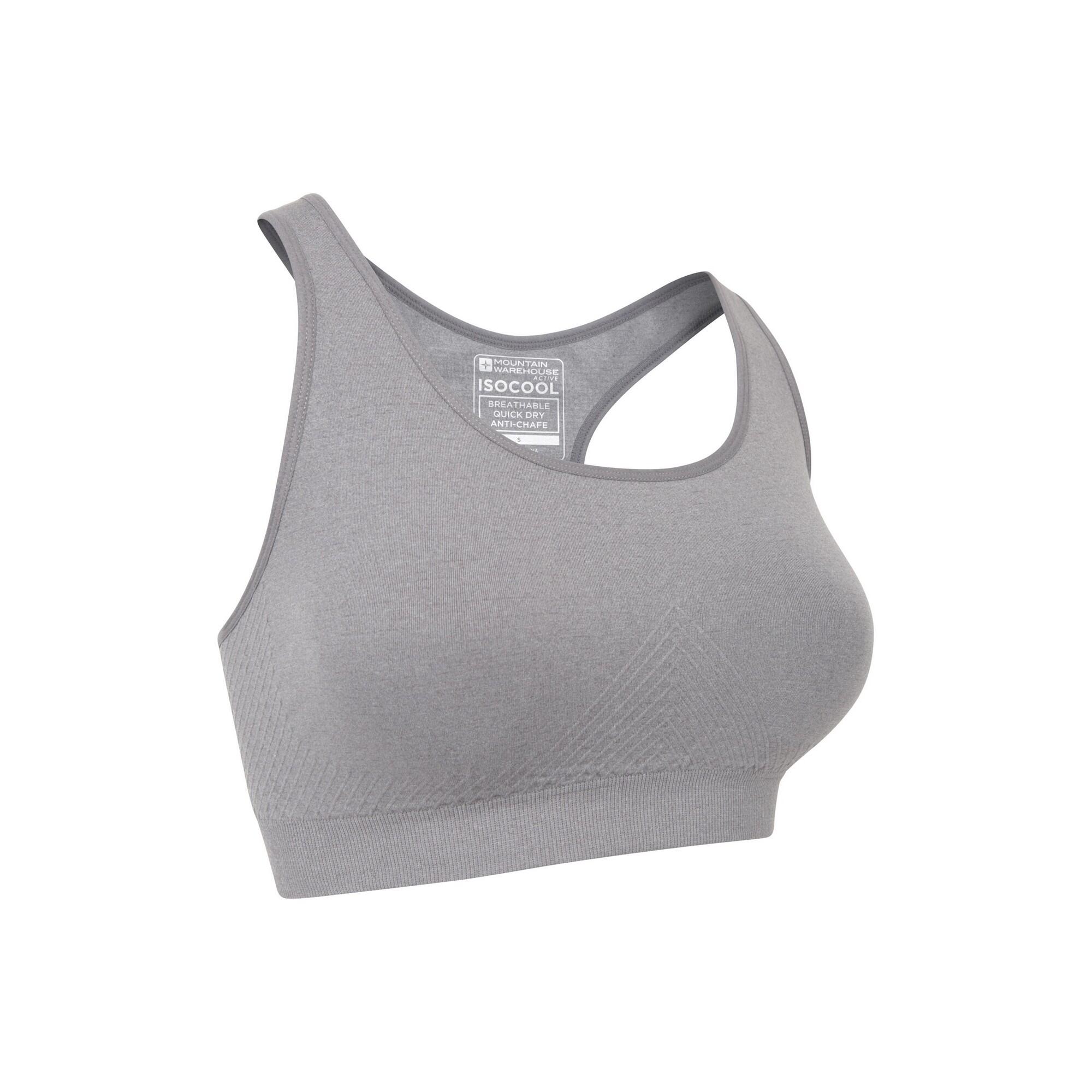 Brassière De Sport Femme (Gris) 4/4