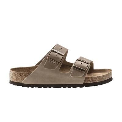 Birkenstock Arizona Soft Footbed Oiled Leather Tobacco Brown