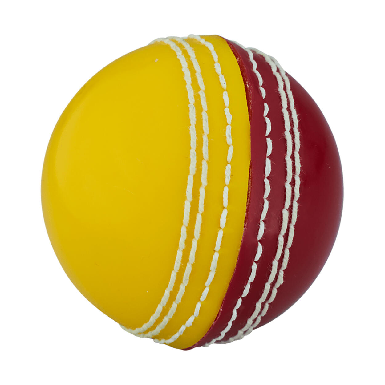 Balle De Cricket SUPABALL (Rouge / Jaune) Taille unique 1/3