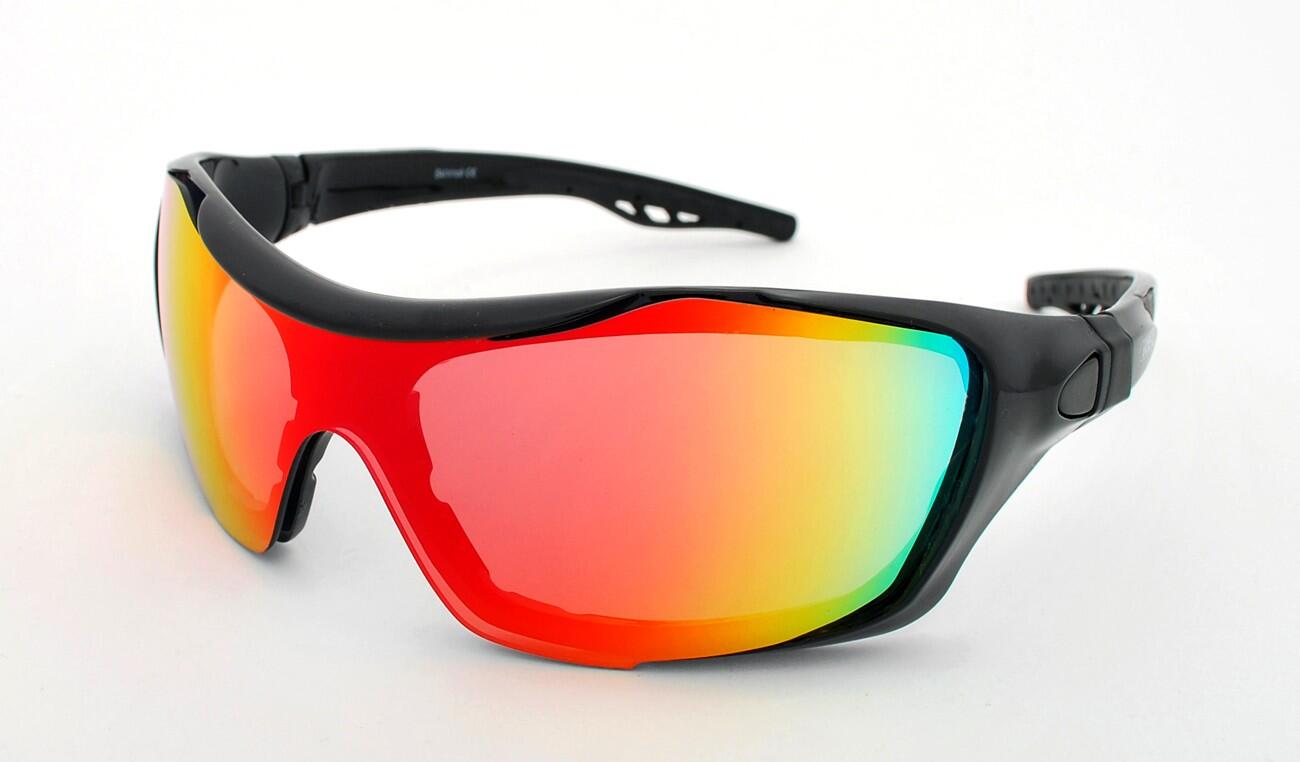 Okulary narciarskie Ice-Q Ski'N'Roll-4 Red Revo S2/Smoke Silver Mirror S4 6/7