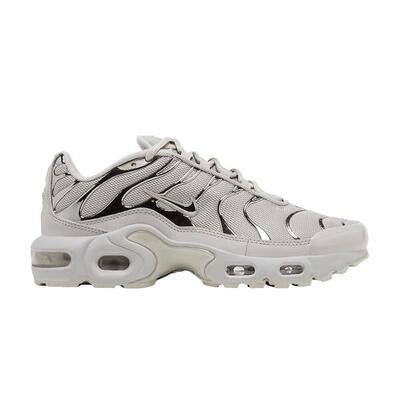 Nike Air Max Plus Light Iron Ore Gym Red Smoke Grey Metallic Silver (GS)