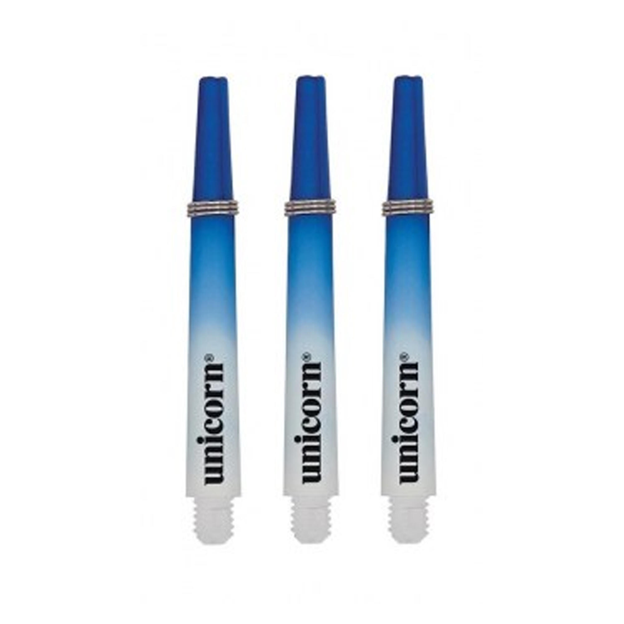 Two Tone Gripper Dart Stem (Blue/White) 3/3