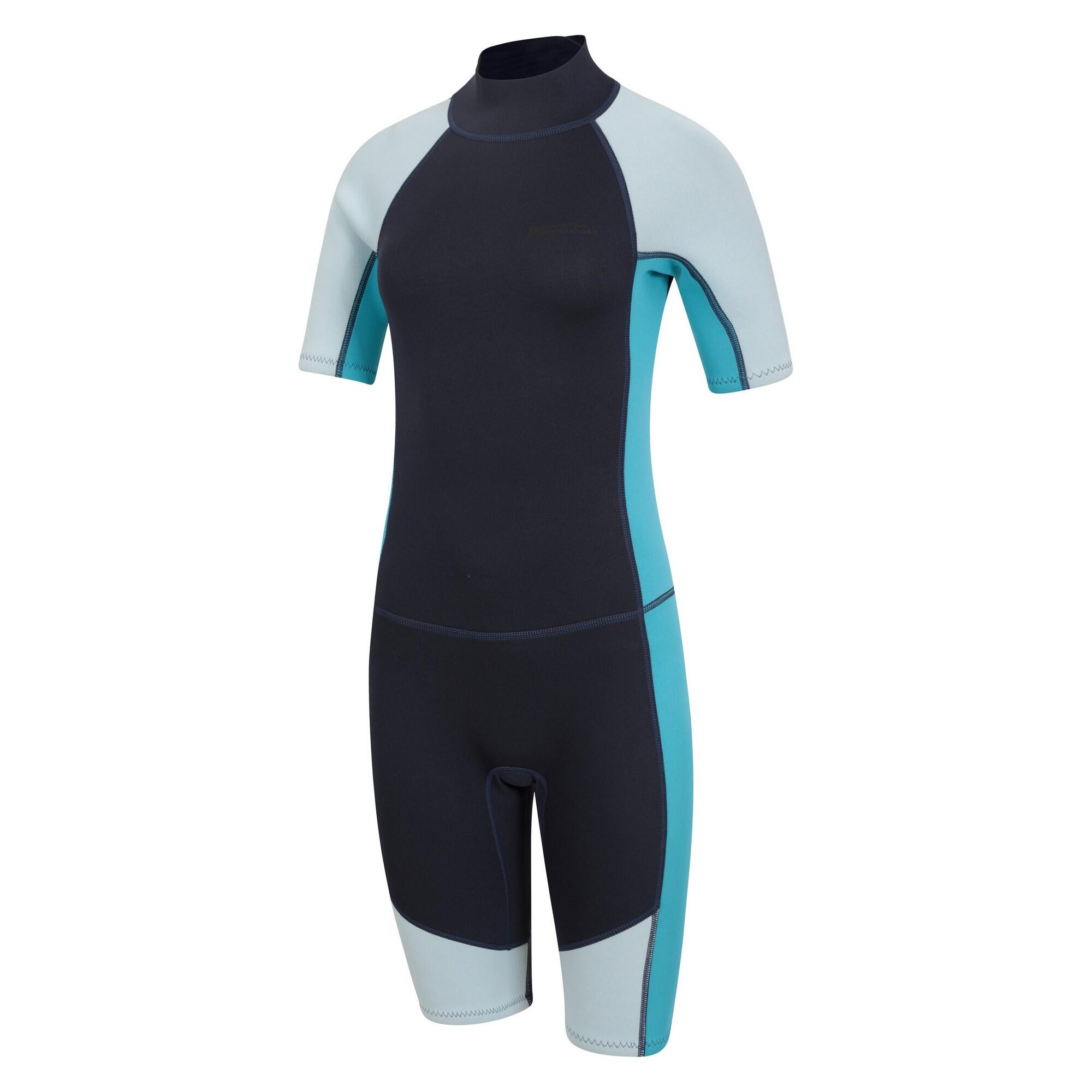 Combinaison De Plongée Femme (Bleu Marine) 3/4
