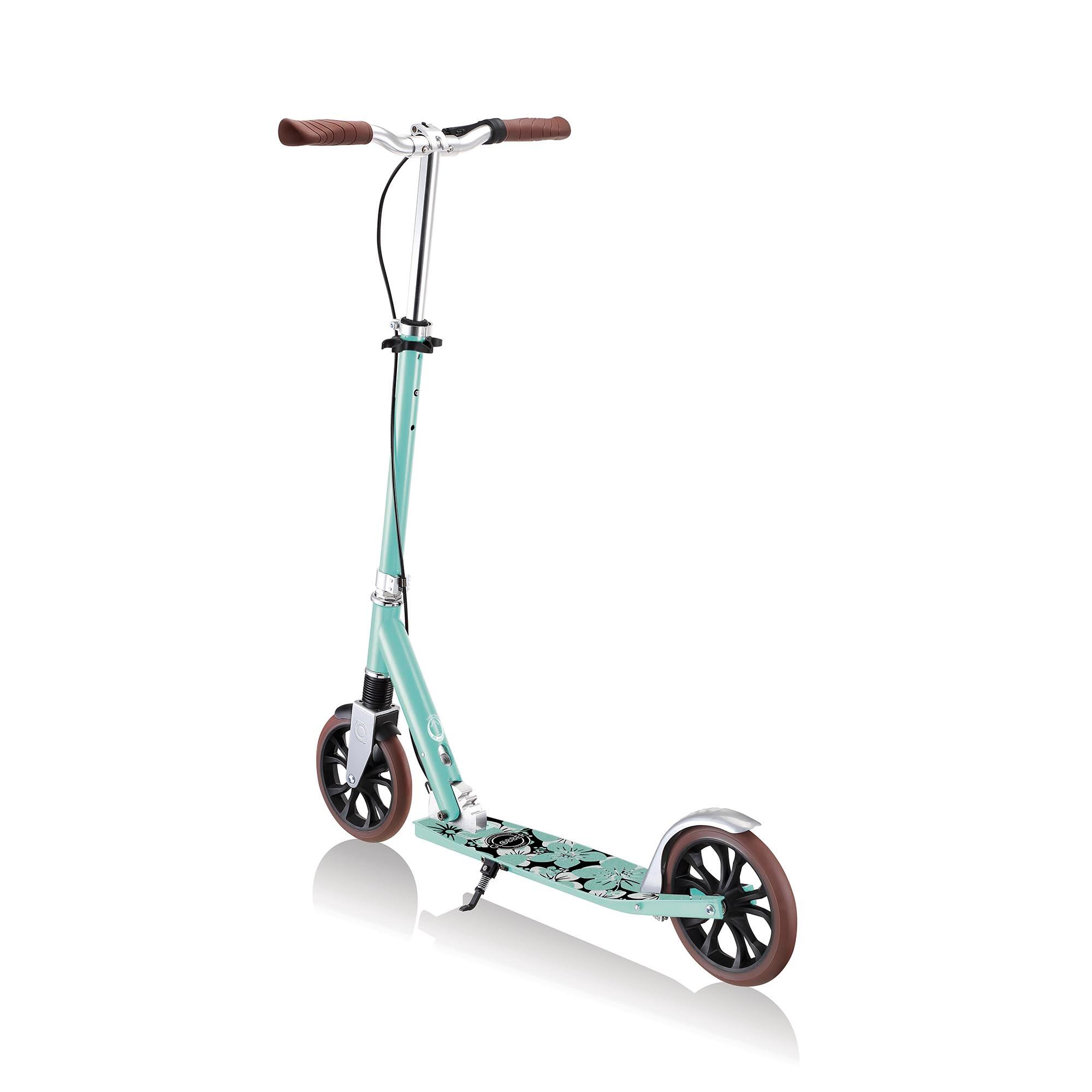 Patinete NL 205 DELUXE ruedas grandes - Verde Menta 2/7