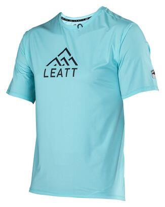 Maglia Leatt Trail 1.0 X-Flow a maniche corte verde acqua 4/6