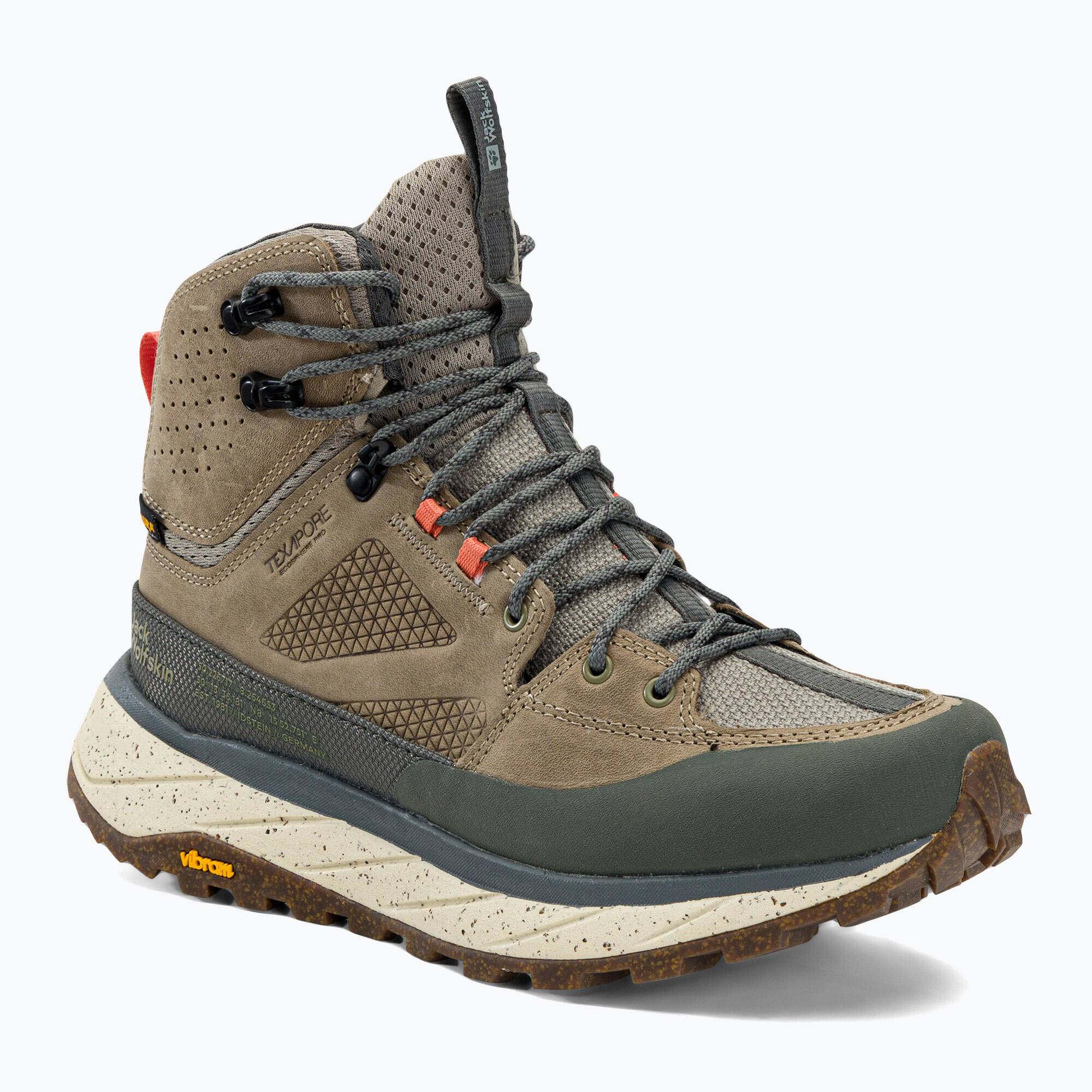 Jack Wolfskin cizme de trekking pentru femei Terraquest Texapore Mid