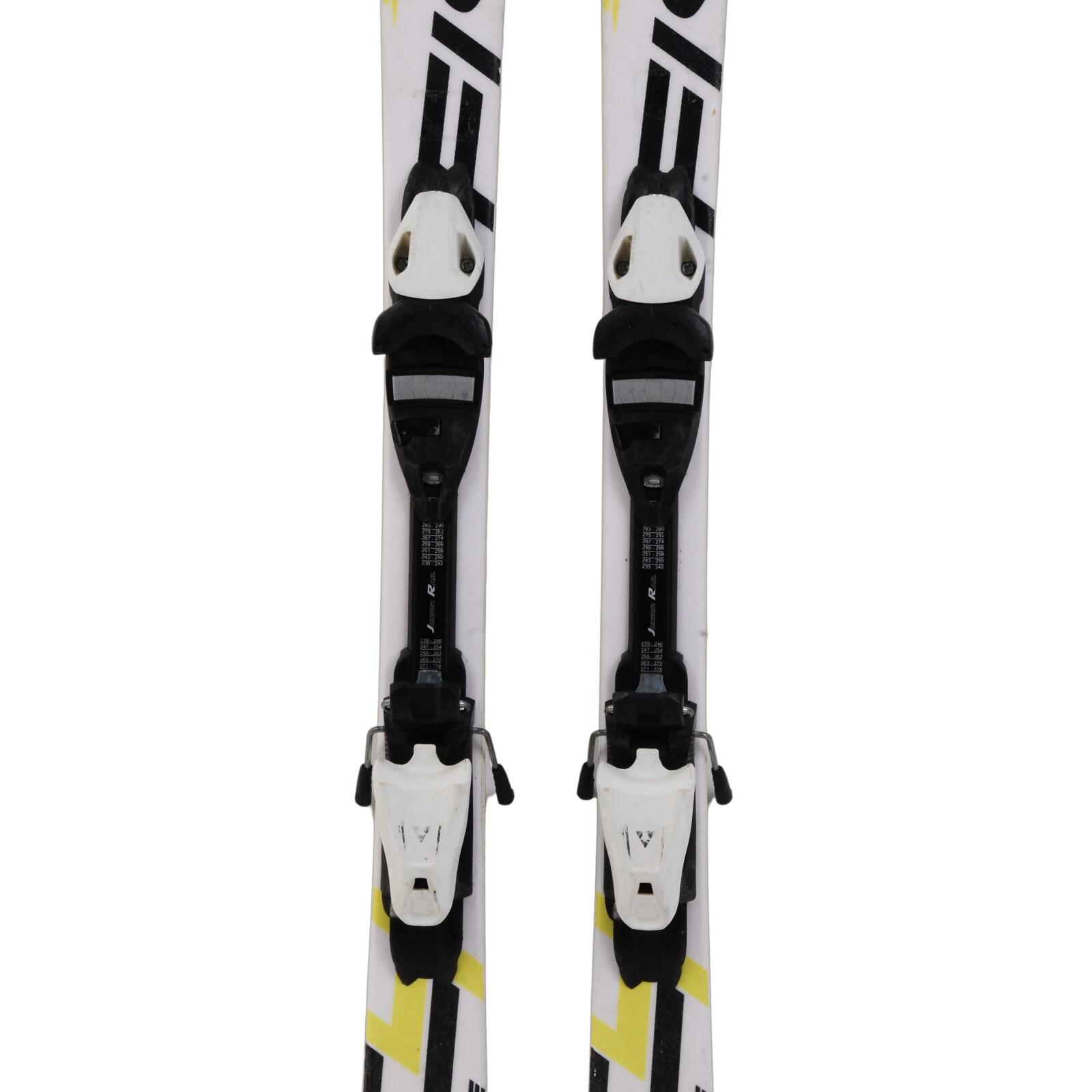 RECONDITIONNE - Ski Junior Fischer Rc4 Super Race Jr + Fixations 3/4