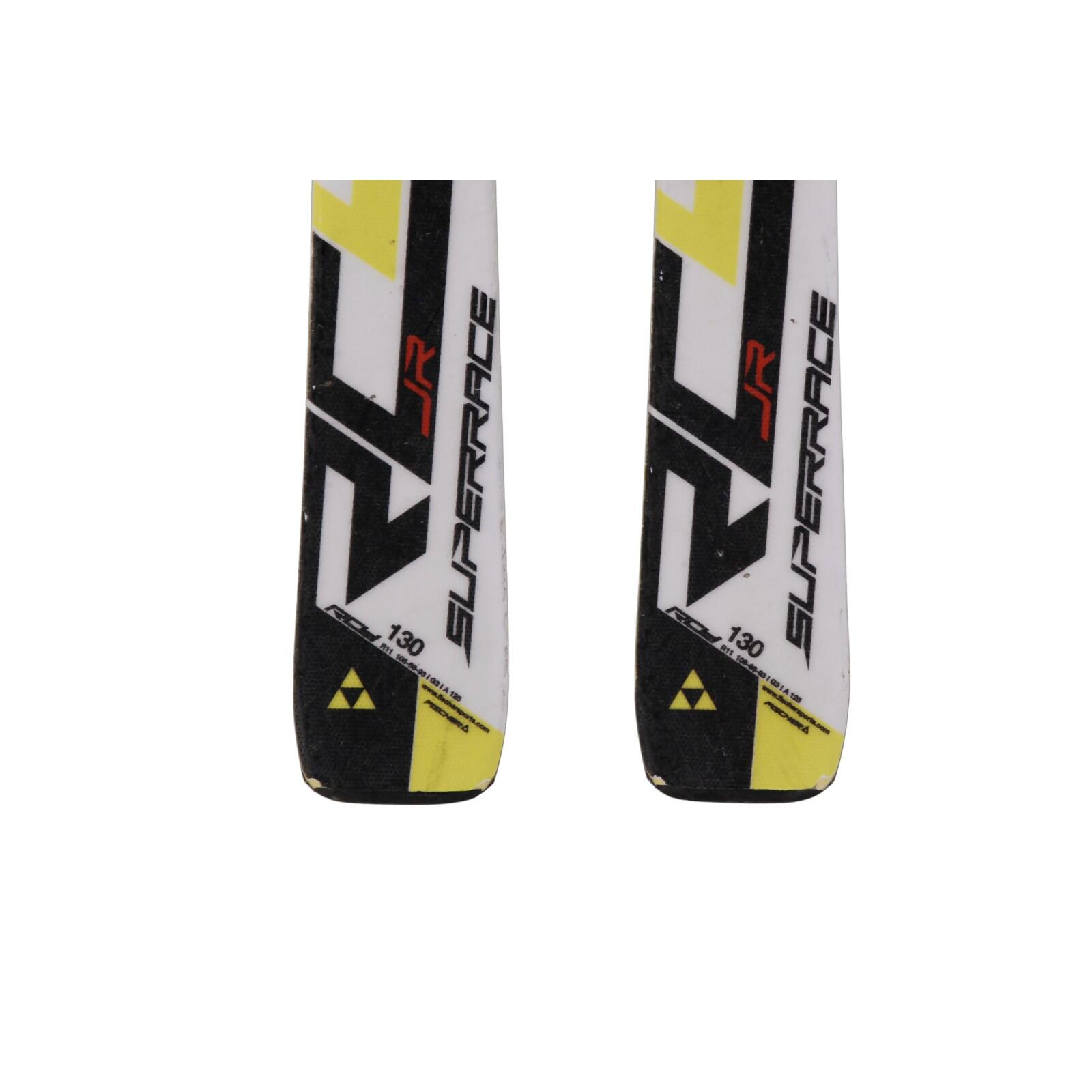 RECONDITIONNE - Ski Junior Fischer Rc4 Super Race Jr + Fixations 4/4
