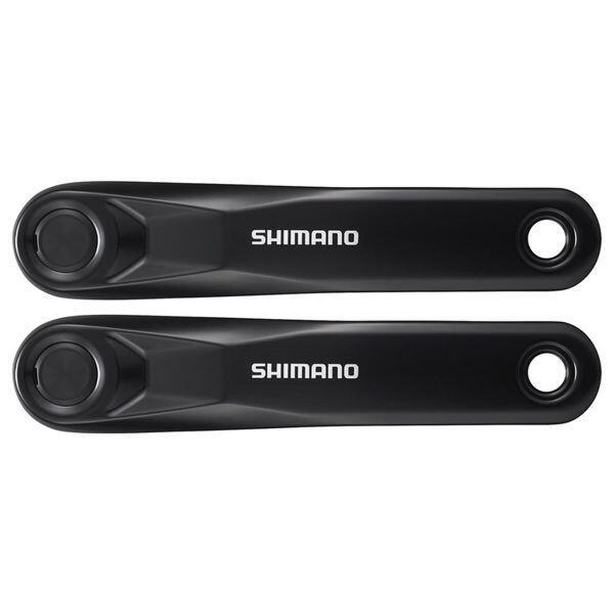 Shimano - Paire De Manivelles Shimano Steps E5000 Fc-e5010 165 Mm Noir - Manivelle - Noir - 175 Mm - Decathlon