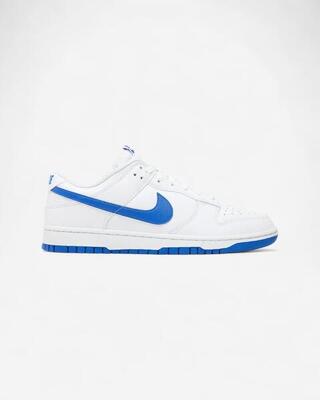 Nike Dunk Low White Hyper Royal