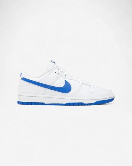 Nike Dunk Low White Hyper Royal