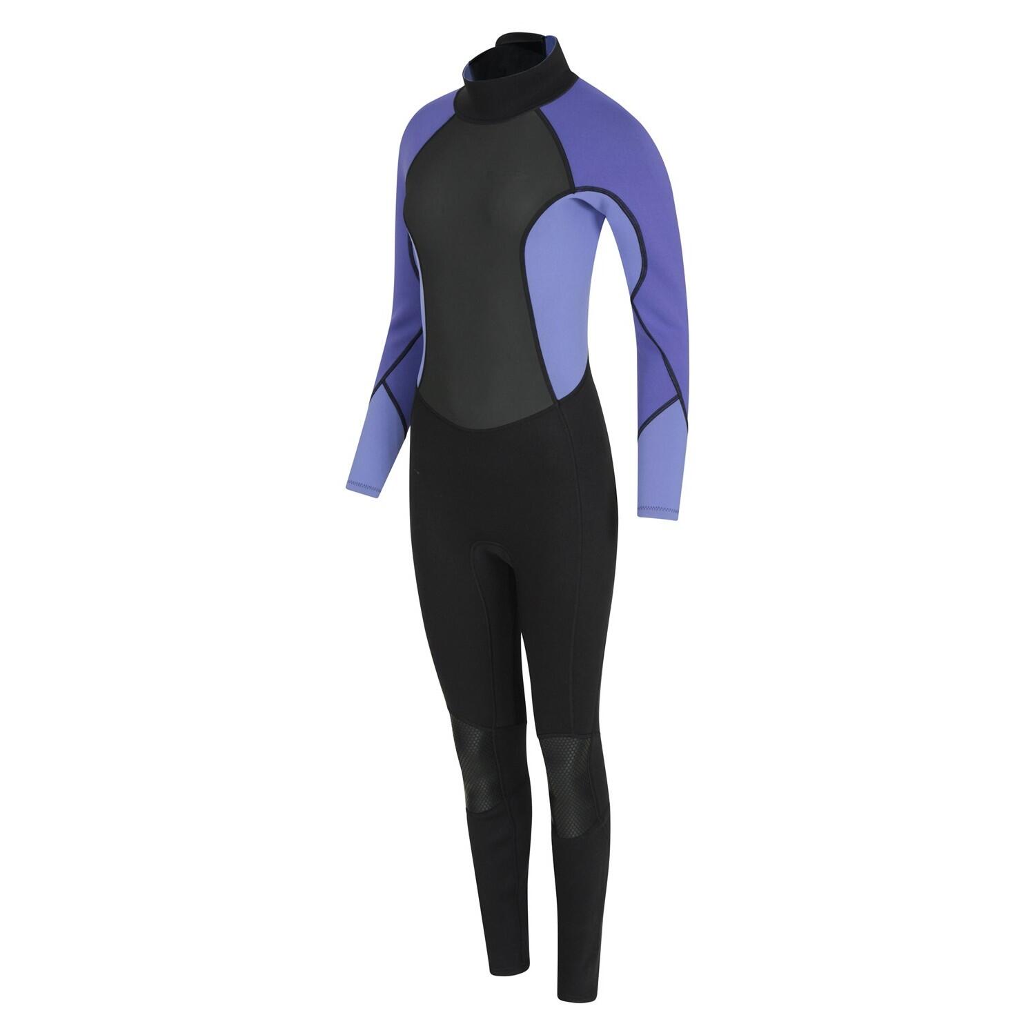 Neoprenanzug für Damen Violett 3/4