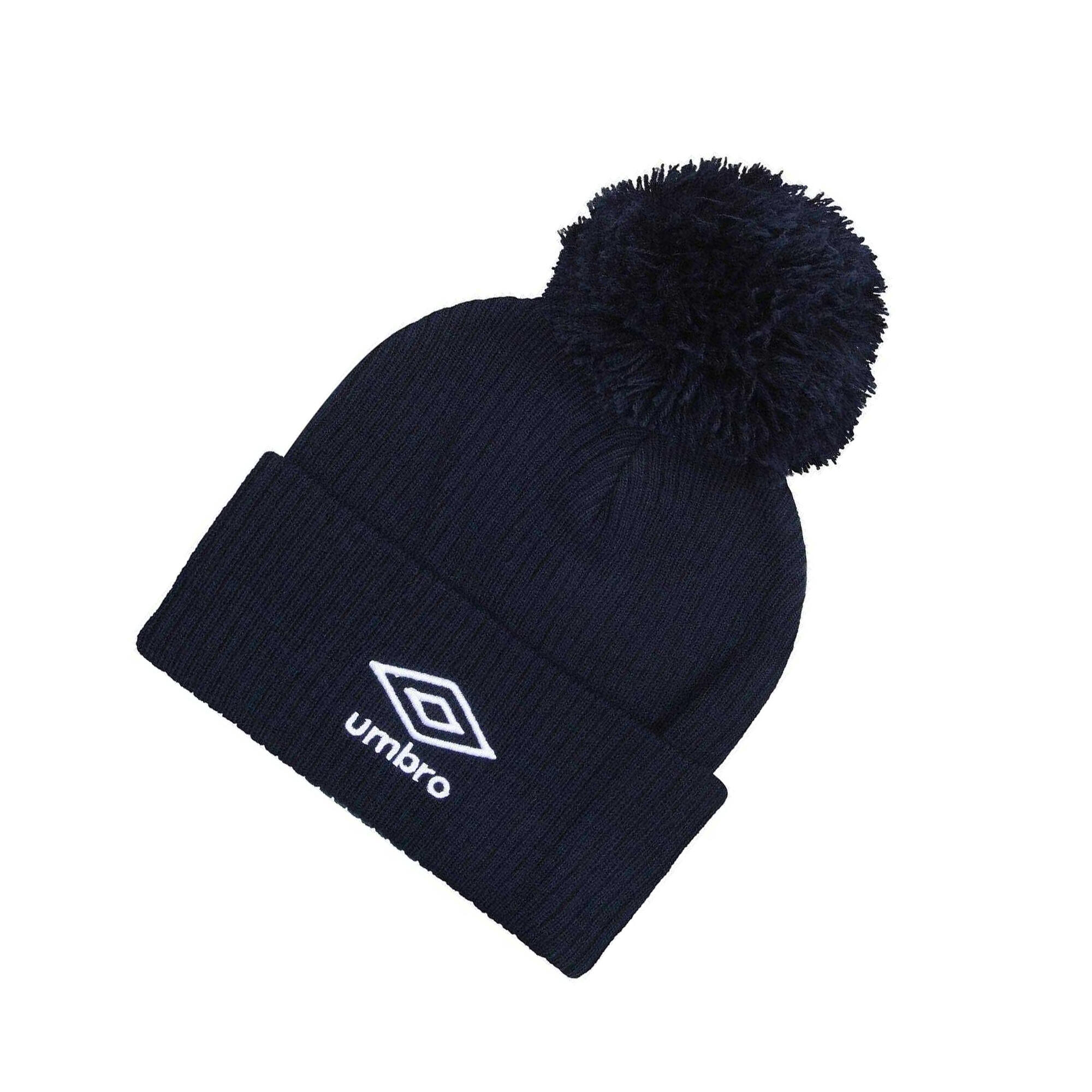 Mütze Bommel für HerrenDamen Unisex Damen und Herren Marineblau 3/4