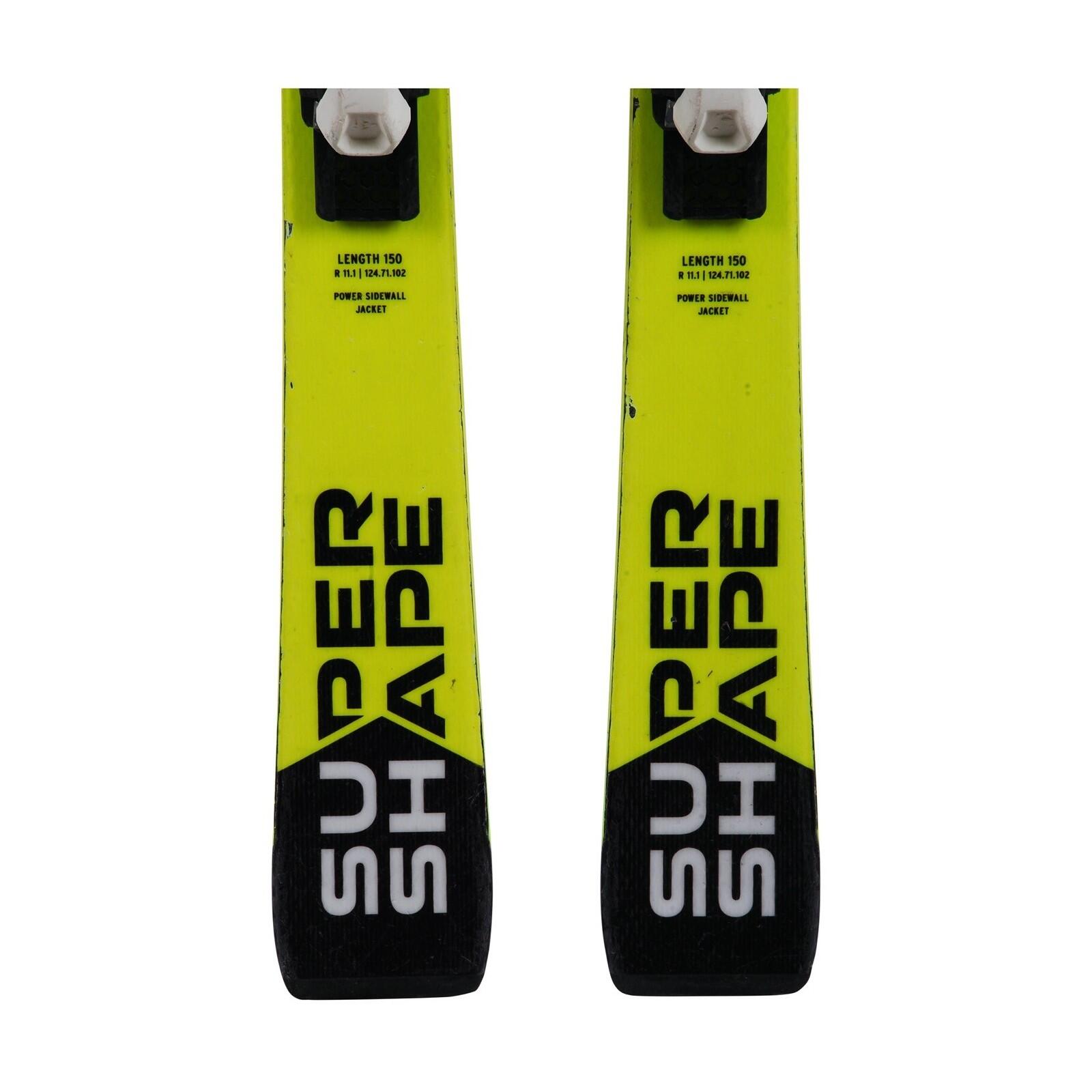 RECONDITIONNE - Ski Junior Head Supershape + Fixations 4/5
