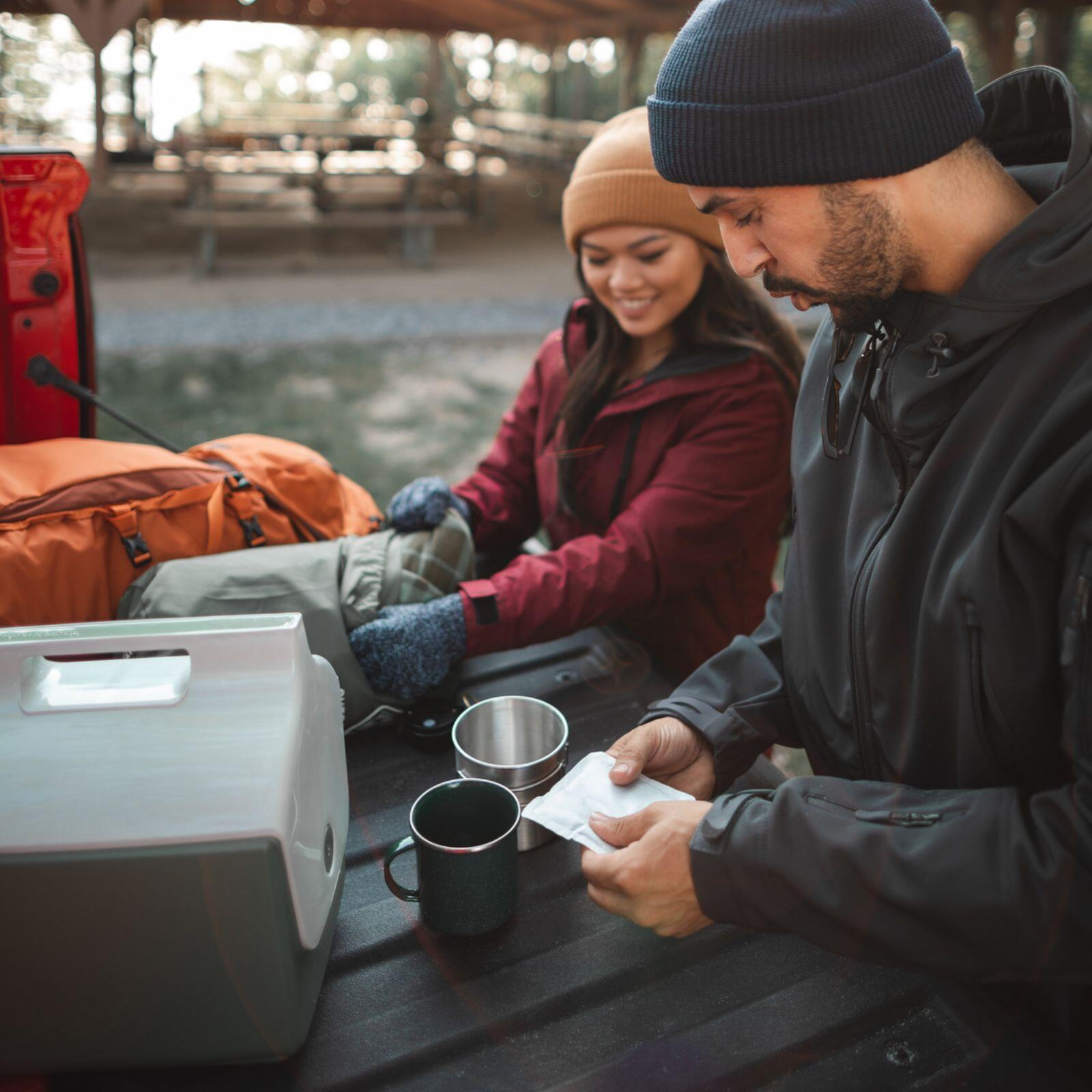 Pack de 5 chaufferettes mains THAW™ – Grand format, activation à l’air, 10h 7/7