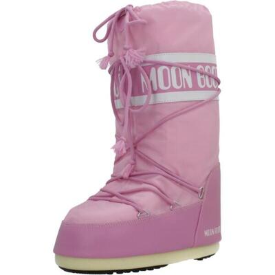 Boots moon boot model icon nylon kleur roze