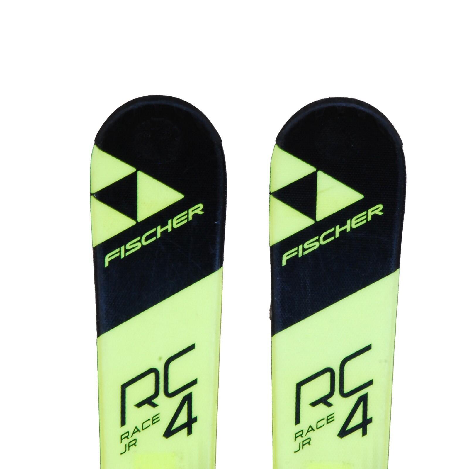 RECONDITIONNE - Ski Junior Fischer Rc4 Race + Fixations 2/4