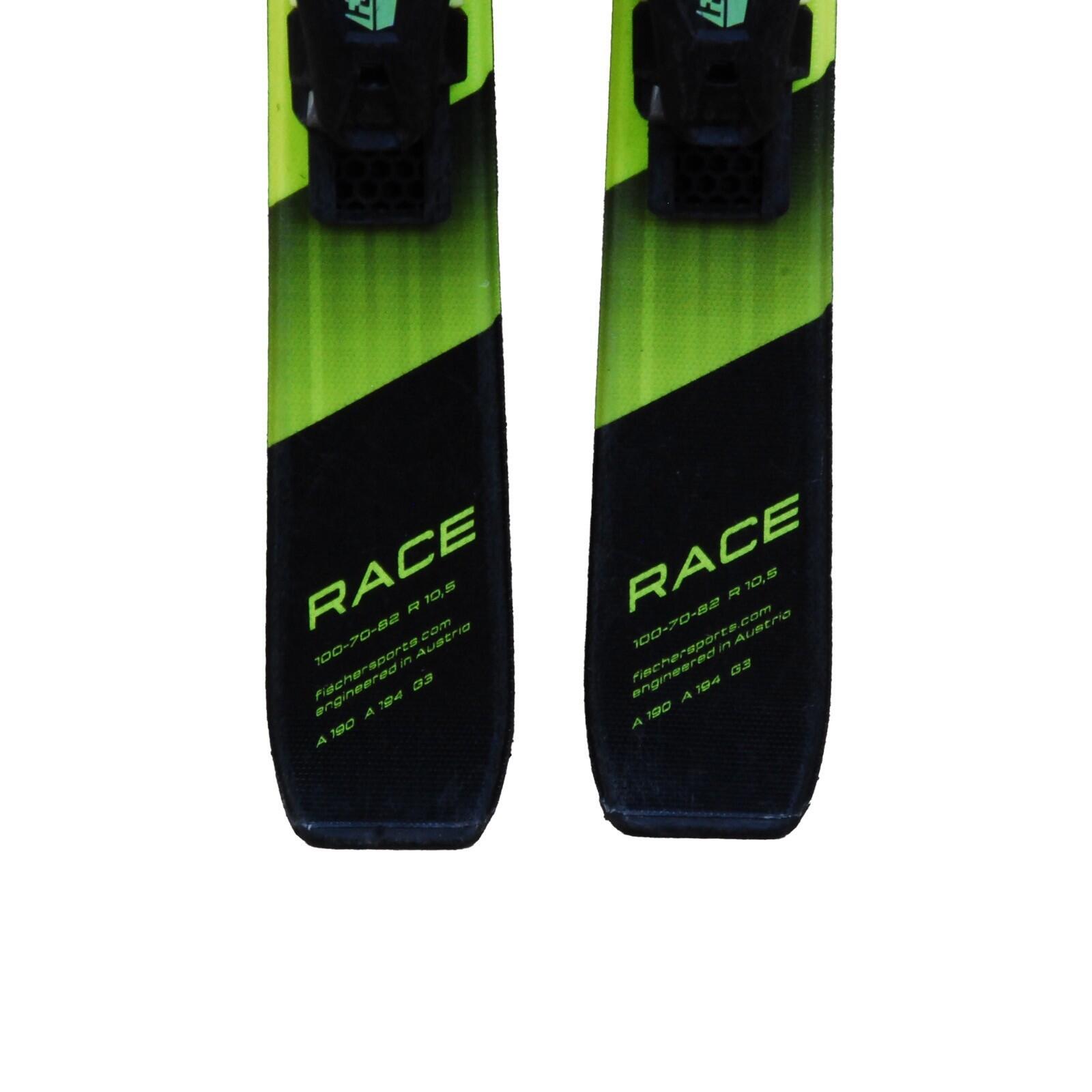 RECONDITIONNE - Ski Junior Fischer Rc4 Race + Fixations 4/4