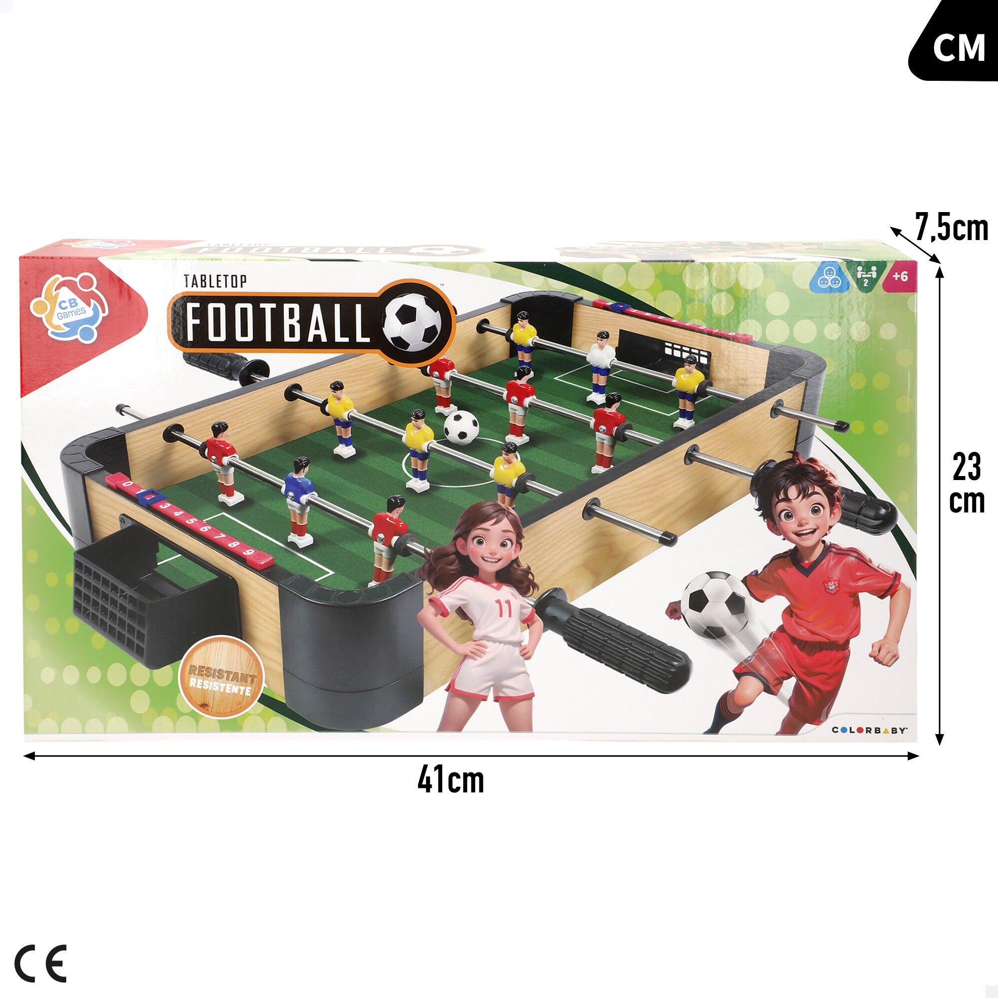 Calcio balilla 40 cm CB Games 7/7