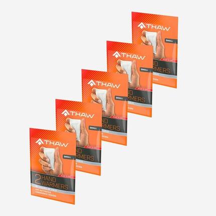 Pack 5 chaufferettes mains THAW™ – petit format, activation à l’air, chaleur 10h