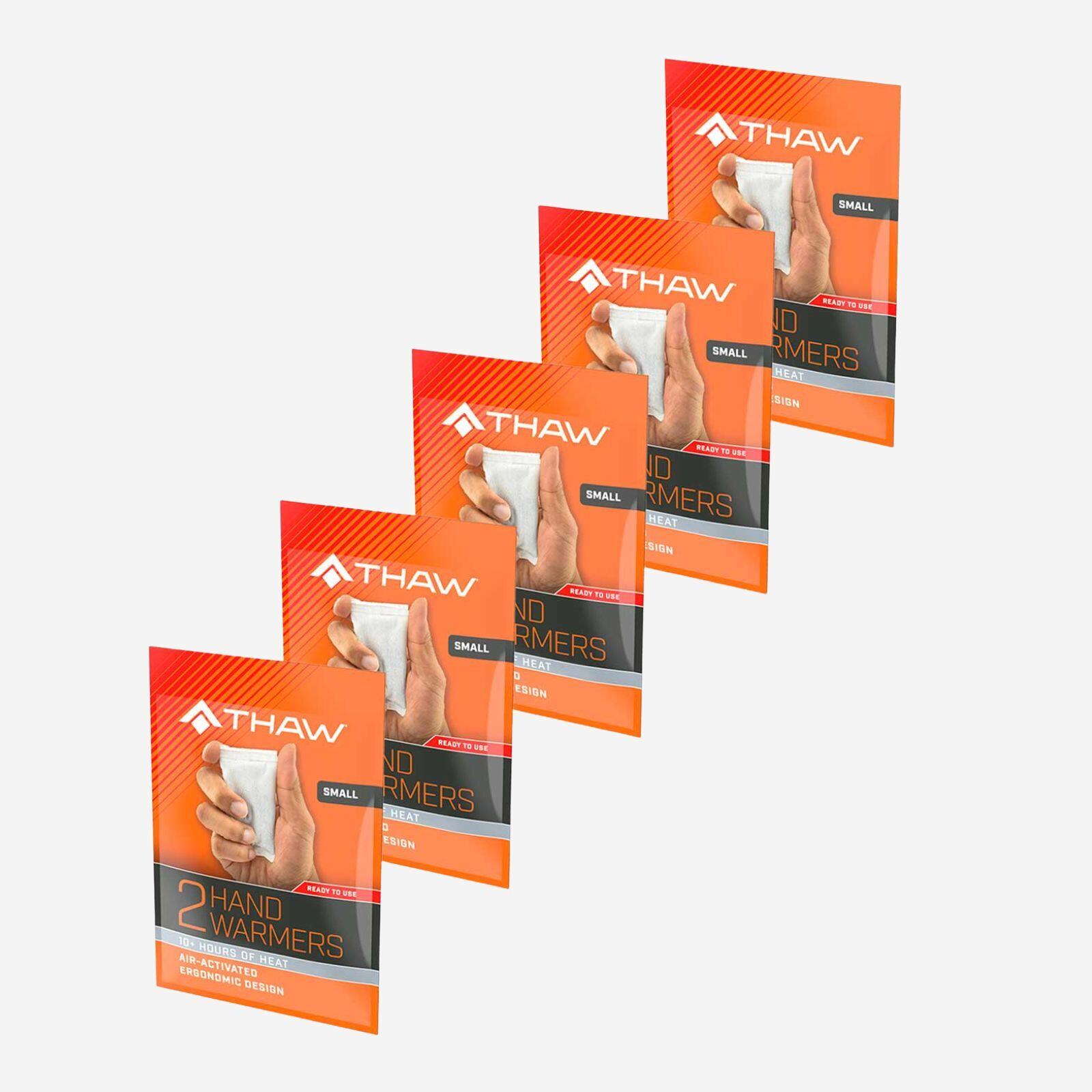 Thaw - Pack 5 Chaufferettes Mains Thaw™ – Petit Format, Activation À L’air, Chaleur 10h - Gants Chauffant - Taille Unique - Decathlon