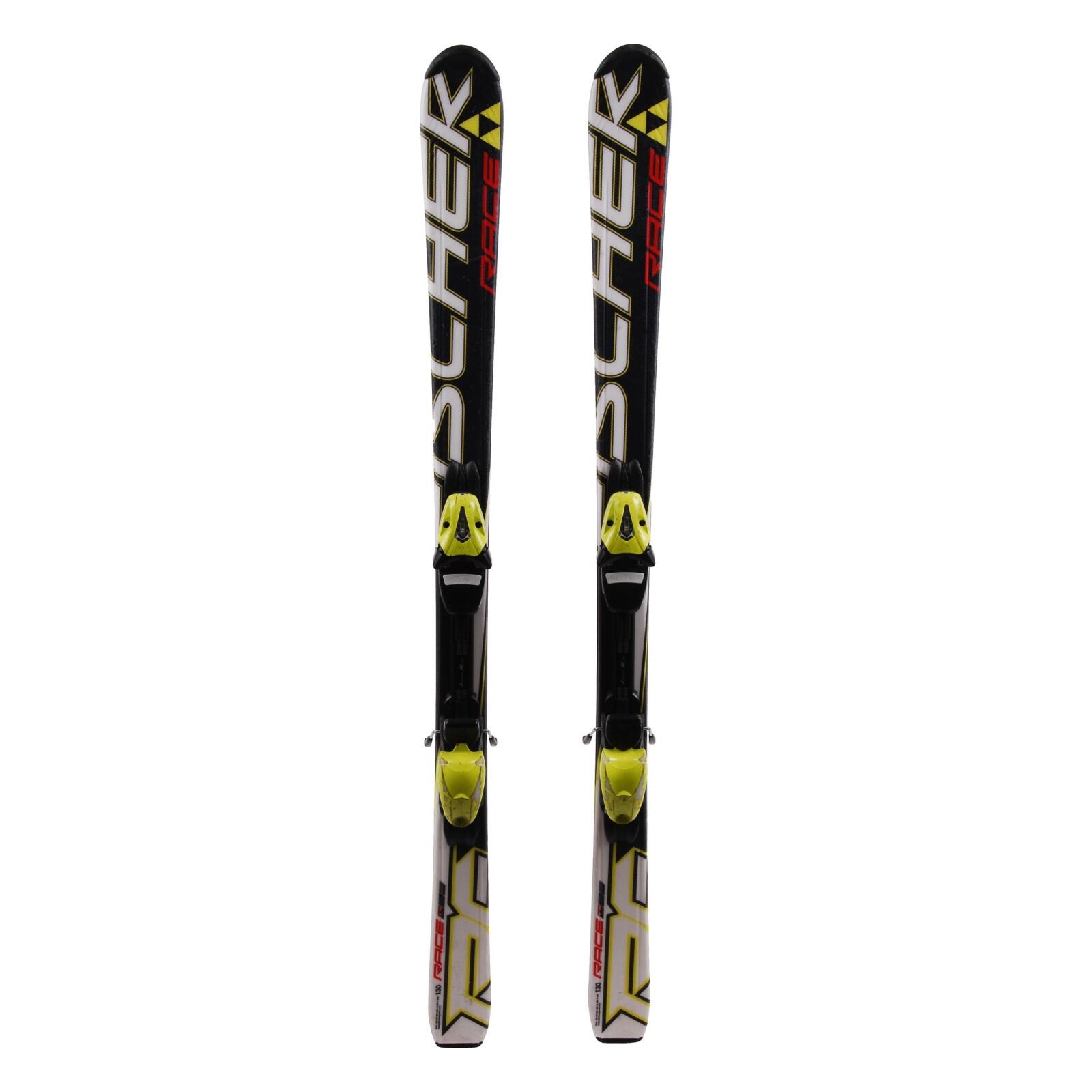 Fischer - Reconditionne - Ski Junior Fischer Rc4 Race + Fixations - Skis - Multicolore|noir - 120 Cm - Decathlon