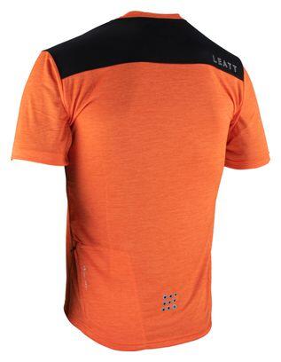 Maillot de manga corta Leatt MTB Trail 1.0 Naranja Llama 4/7