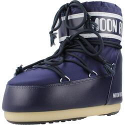 Bottes Moon Boot Modèle Mb Icon Low Ny Couleur Bleu