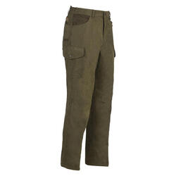 Pantalon De Chasse Chaud Rambouillet Percussion Kaki -50