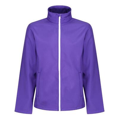 Regatta heren ablaze printable softshell jas (zwart met rood)