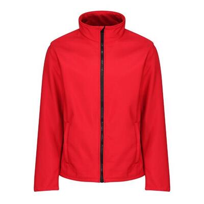 Regatta heren ablaze printable softshell jas (zwart met rood)