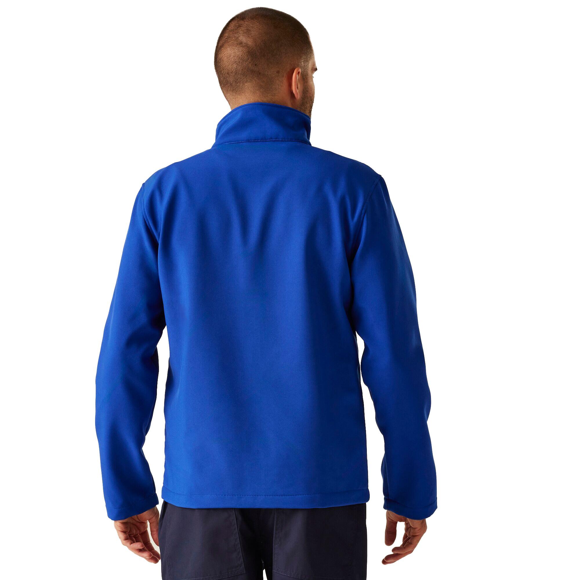 Regatta  Heren Ablaze Printable Softshell Jas (Koningsblauw/zwart) 3/5