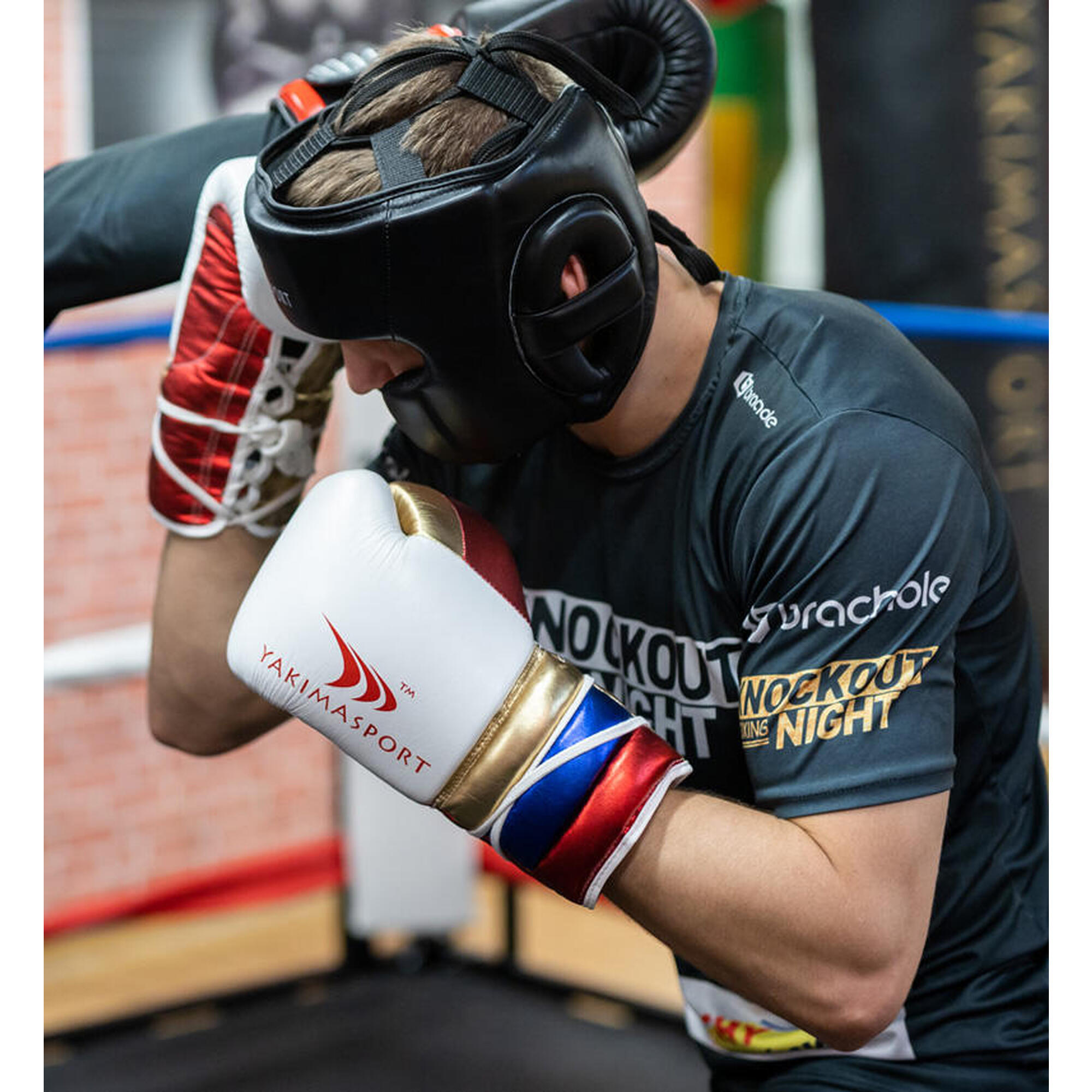 Cască de box pentru adulți Yakimasport Pro