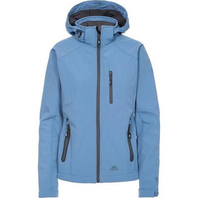 Dames bela ii waterbestendige softshell jas (blauw)