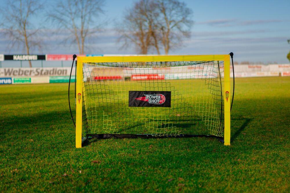 LYNX Quickfire" Powershot detachable self-testing soccer goal