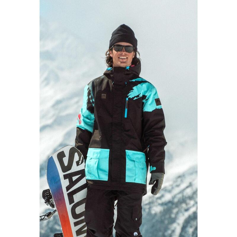 Afterparty Jacket Black & Mint Men's