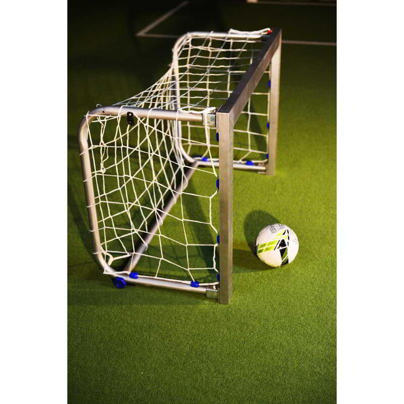 Mini but de football en aluminium 1,5 X 1 M Power Shot LYNX - Decathlon
