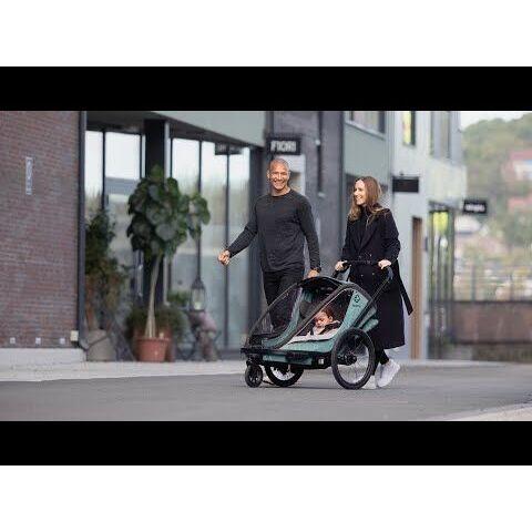 Hamax "Brisa" remolque convertible para silla de paseo y bicicleta 2/7