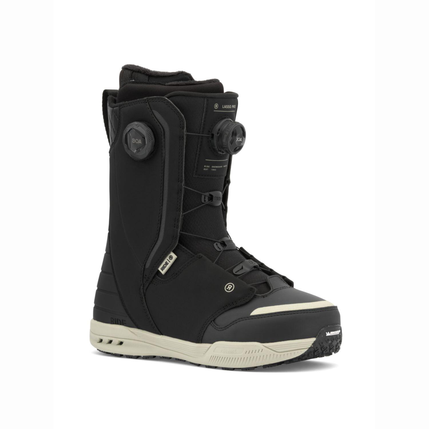 Ride - Boots De Snowboard Lasso Pro Black Homme - Chaussures Snowboard - Noir - Decathlon
