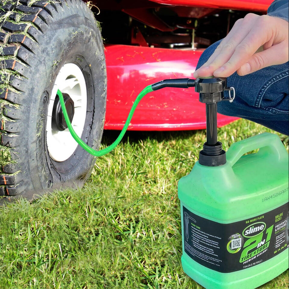 Slime 2-in-1 Tire and Tube Sealant.
