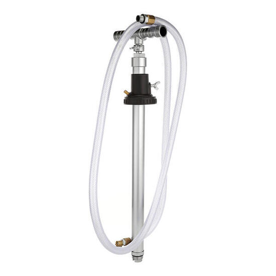 Slime aluminiowa pompka ręczna do wiadra 19 LTR 225 g na skok lime