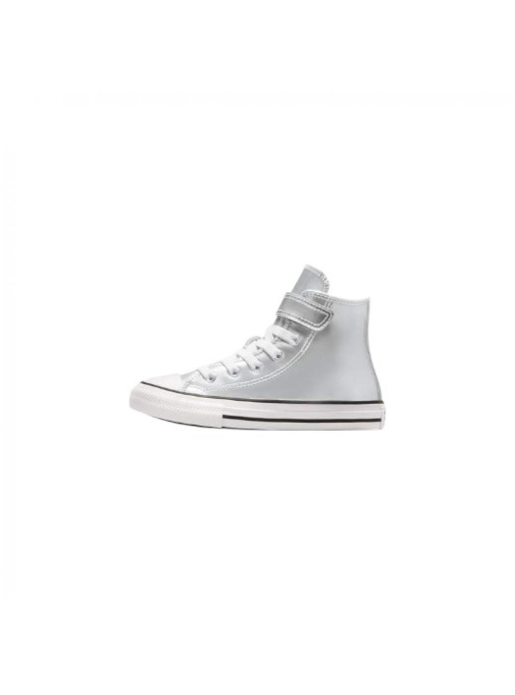 Converse - Ctas hi métal argent A10707C 4/5