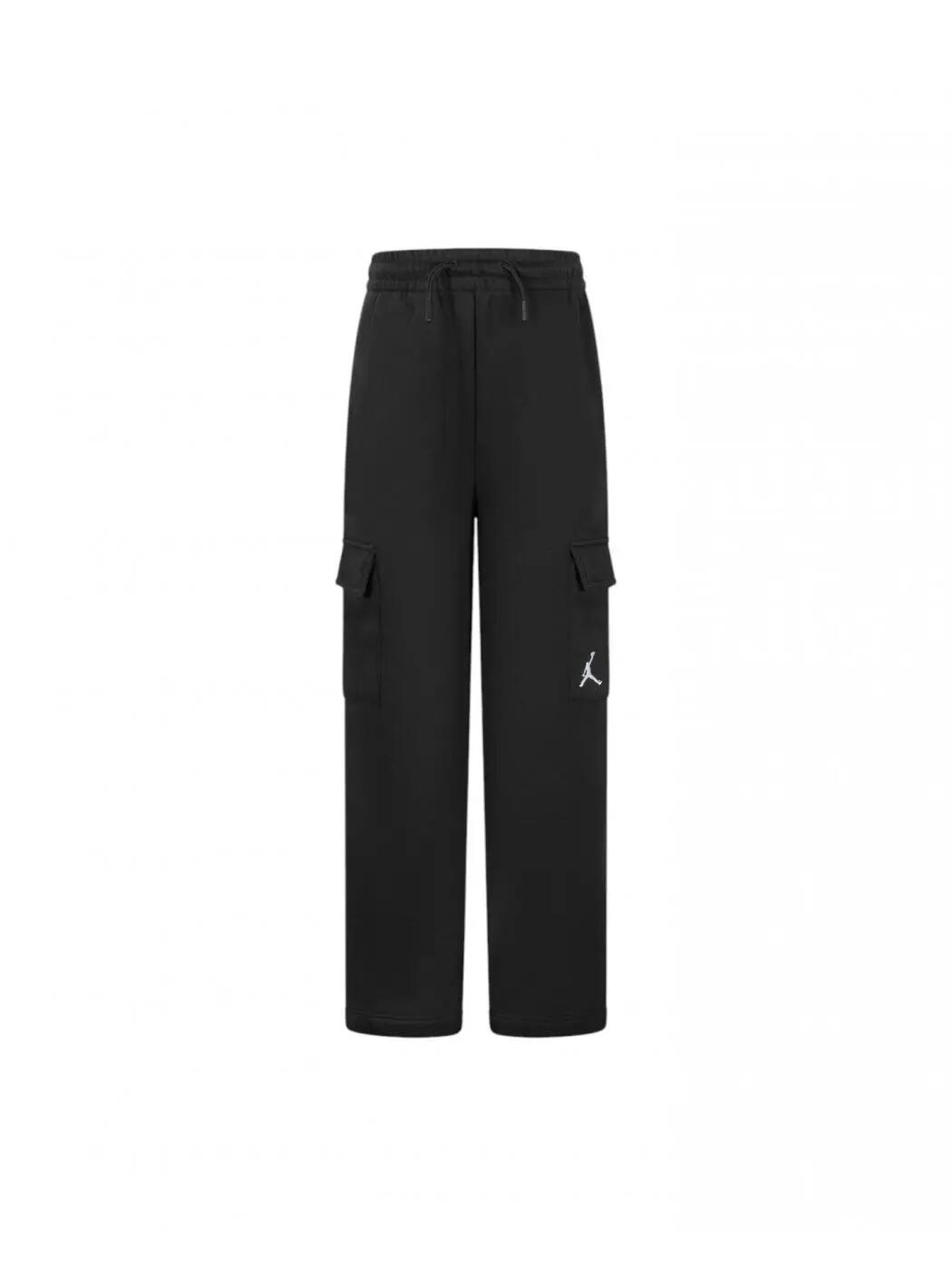 PANTALONE CARGO CON TASCONI LATERALI NERO DA RAGAZZA BLACK 2/3
