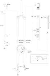 ROCKSHOX ZEB Ultimate Flight Attendant fourche suspension 27,5+ / 29 Boost rouge
