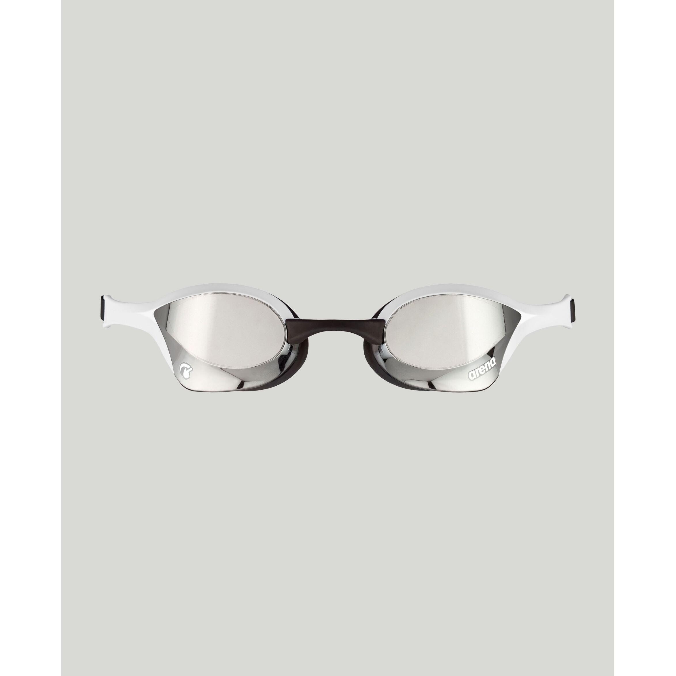 Arena Ultra Cobra Swipe Mirror Blanc Argent 4/7