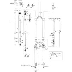 ROCKSHOX Lyrik Ultimate RC2 27,5" Boost fourche 150 mm