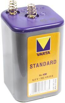 Varta batterij "spezial 430" special battery 6v. f.lighting 4r25
